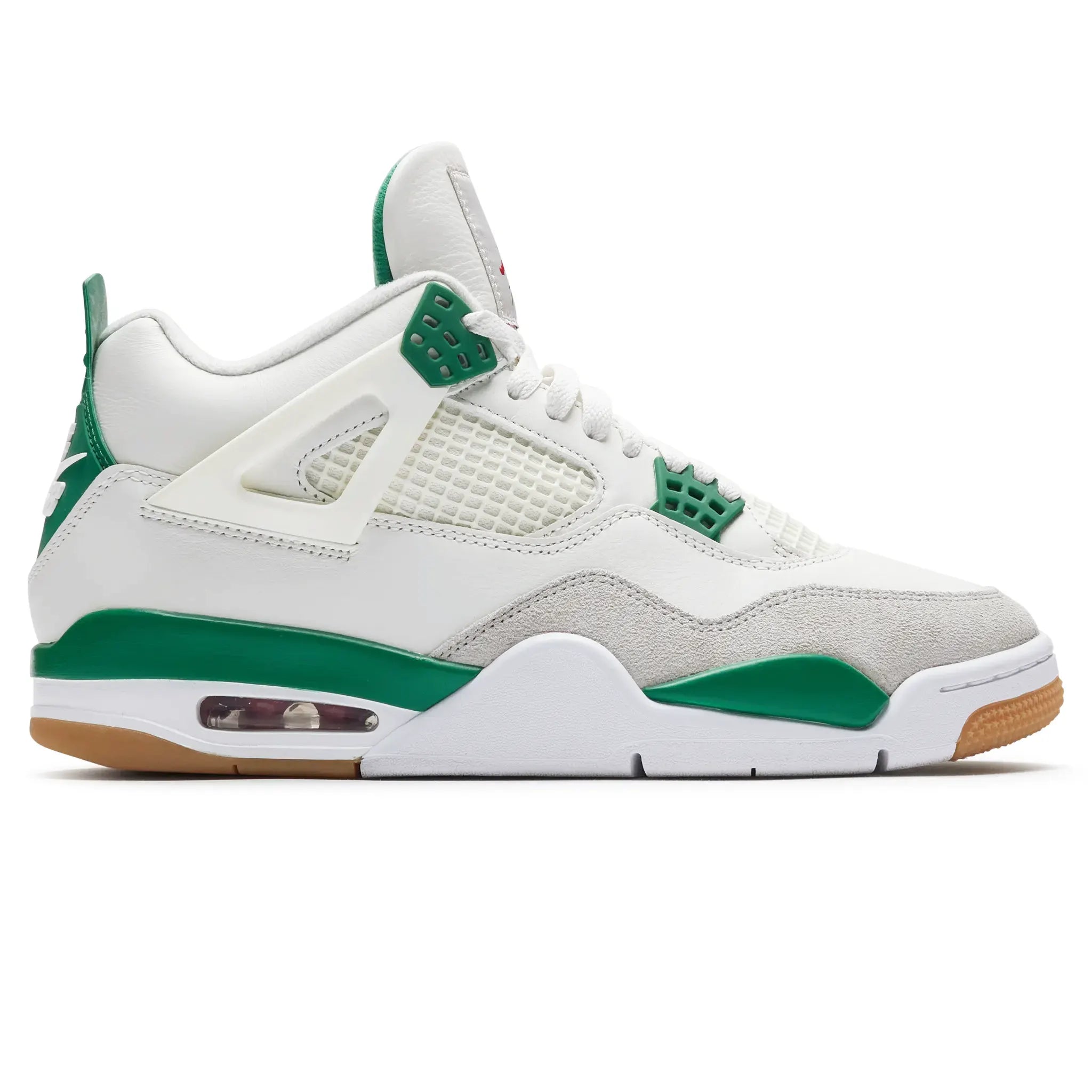 Side View of Preloved - Air Jordan 4 Retro SB Pine Green